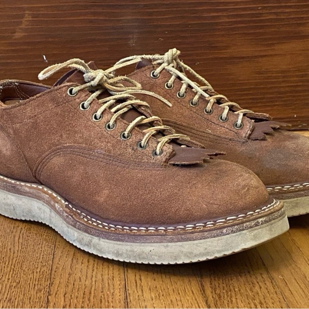 White’s Northwest Oxford Red Dog Roughout Men’s 10D Boot Shoes (Stompers, Epic!)